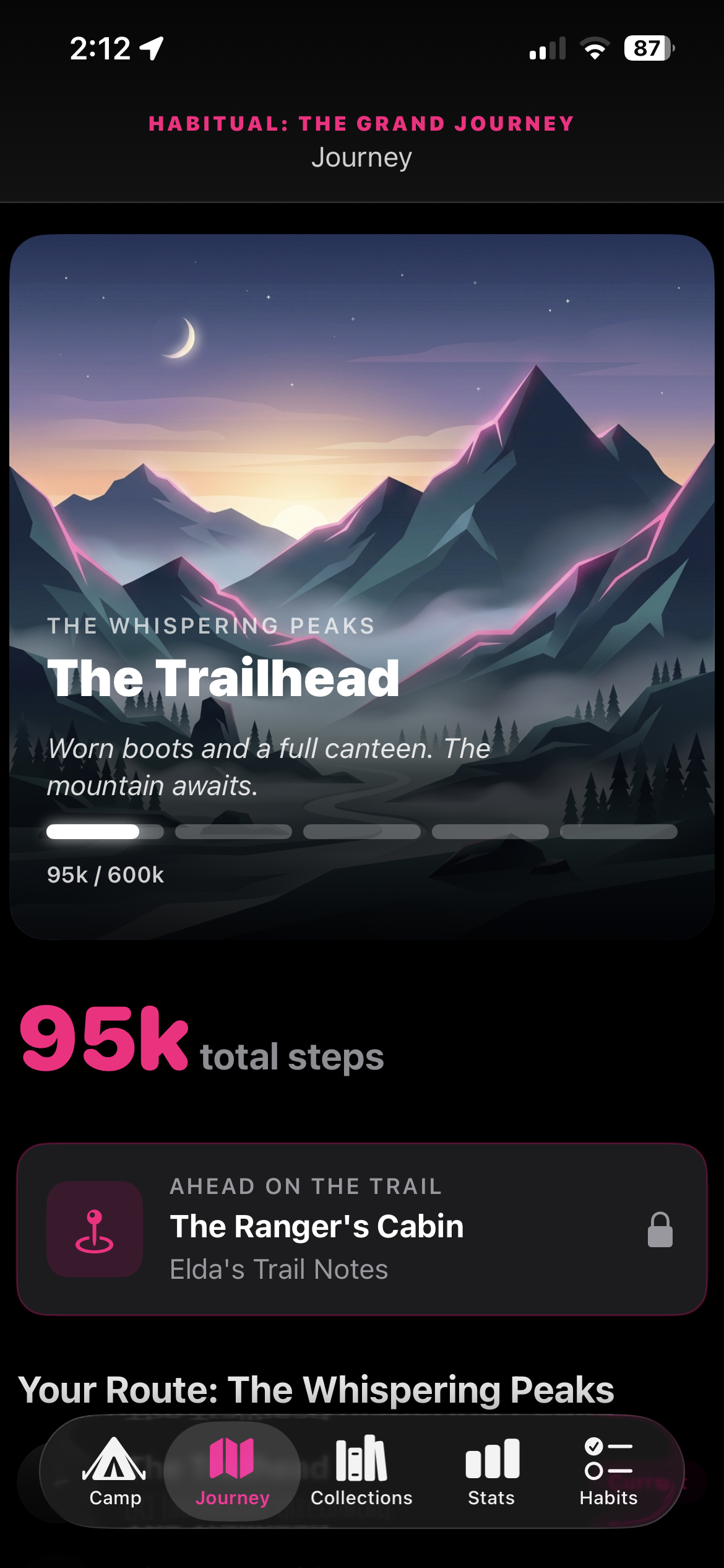 Habitual App Hero Screen